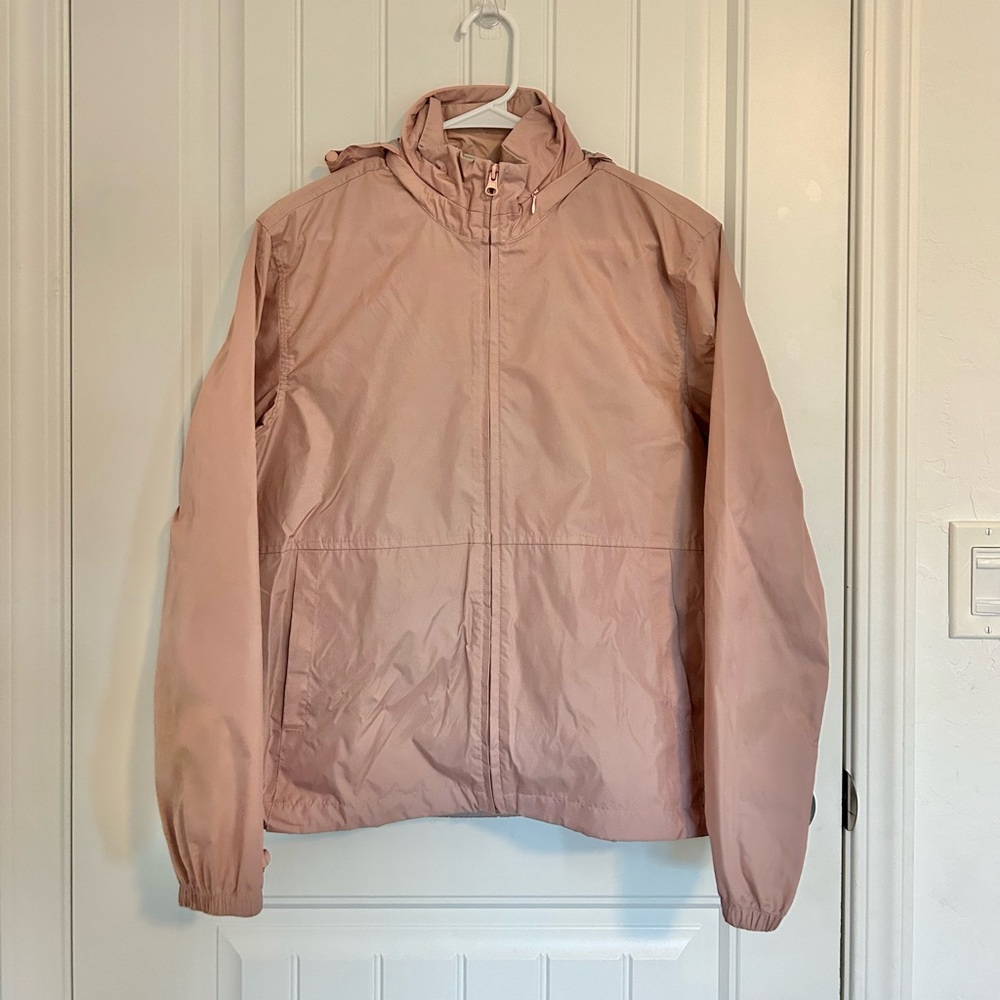Mauve Pink Windbreaker Jacket